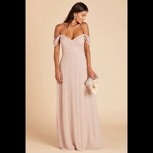 Birdy Grey Spence convertible bridesmaid dress taupe  xs